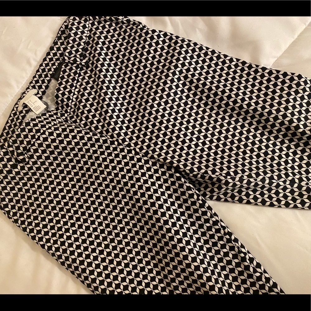 Black/White Dress Pants | H&M